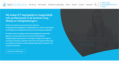 Desktop Screenshot of netsourcing.nl
